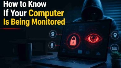 How to know if your computer is being monitored