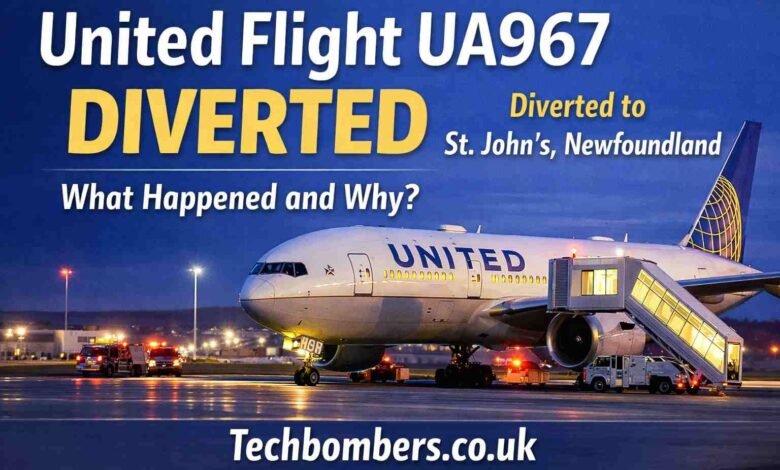 United Flight UA967 Diverted
