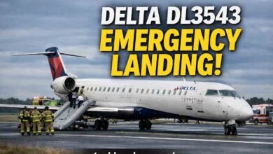 Delta Connection DL3543 Emergency Landing