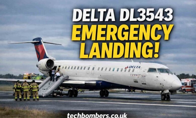 Delta Connection DL3543 Emergency Landing