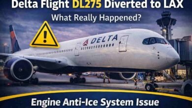 Delta Flight DL275 Diverted LAX