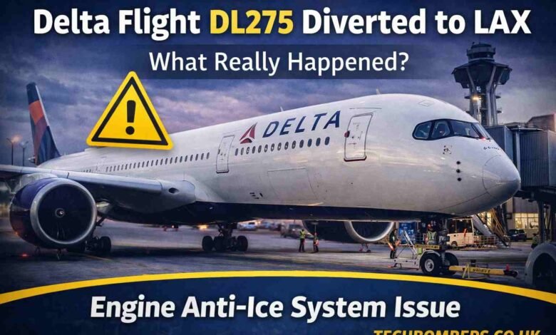 Delta Flight DL275 Diverted LAX