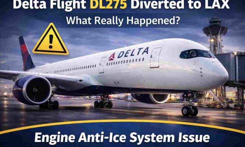 Delta Flight DL275 Diverted LAX