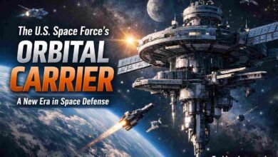 space force orbital warship carrier