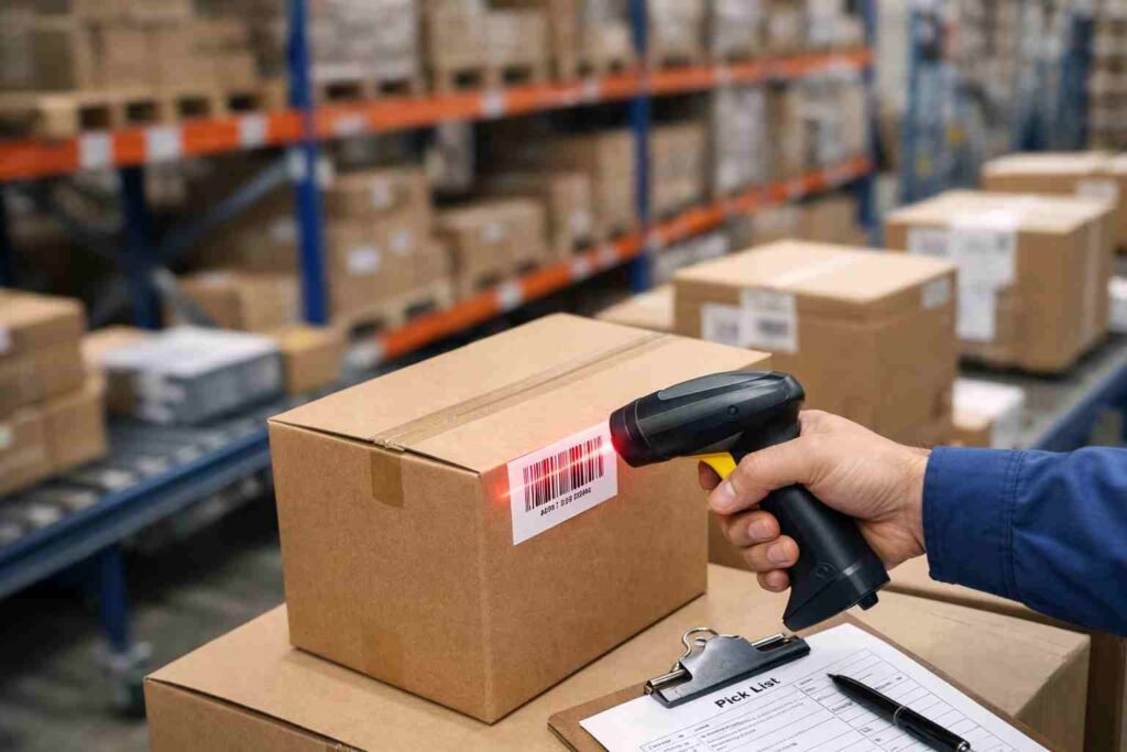 Barcode Technology in warehouse