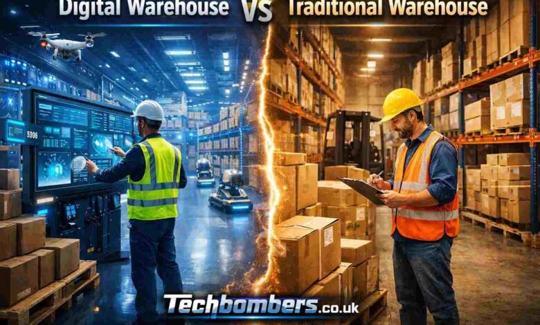 Digital warehouse vs Traditional Warehouse
