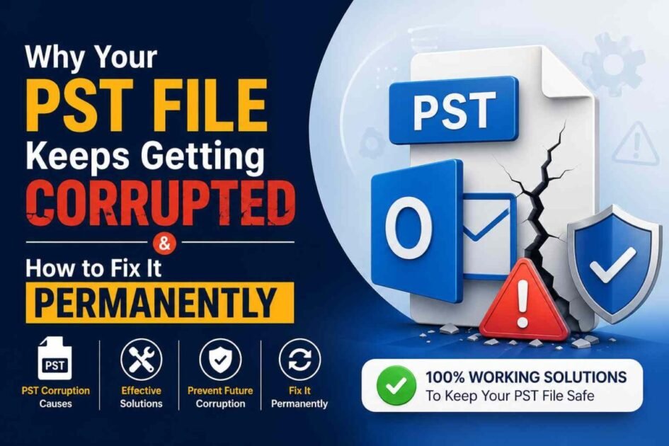 Why Your PST File Keeps Getting Corrupted & How to Fix It Permanently