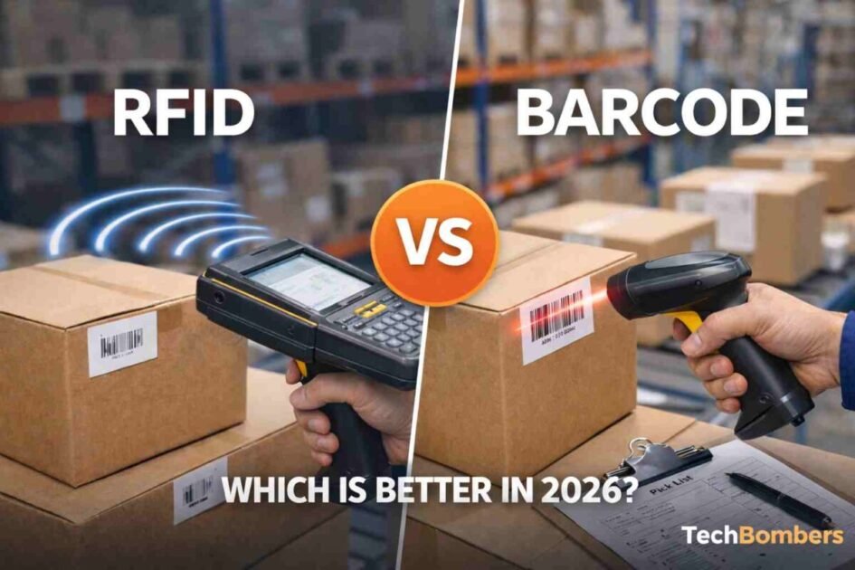 RFID vs Barcode in Warehouse: Which is Better in 2026? - Techbombers