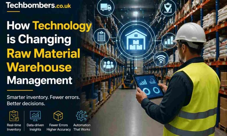 Raw Material Warehouse Management