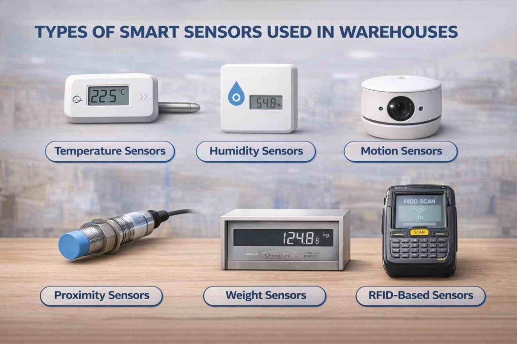 Types of Smart Sensors In Warehouse