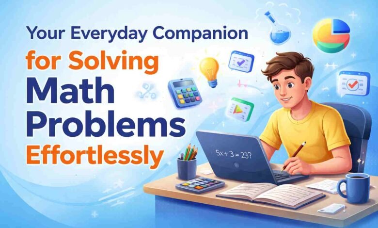 Your Everyday Companion for Solving Math Problems Effortlessly