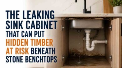 Leaking Sink Cabinet