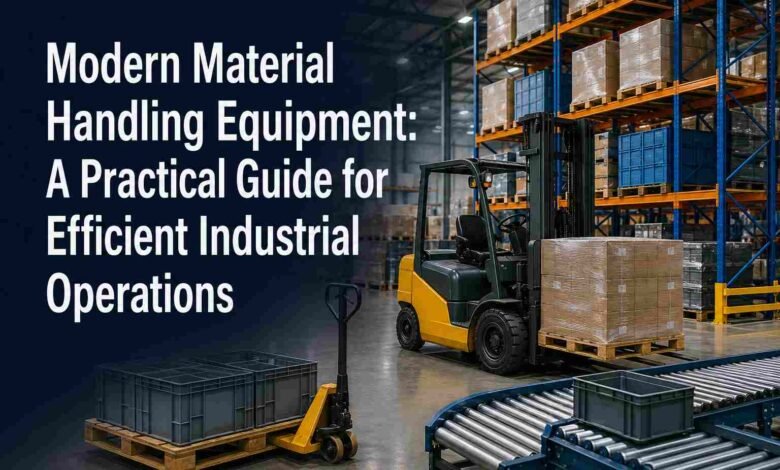 Modern Material Handling Equipment