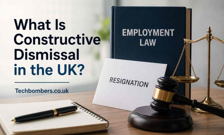 what is constructive dismissal uk