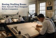 Boeing Drafting Room