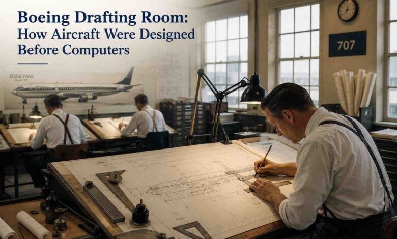 Boeing Drafting Room