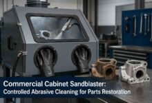 Commercial Cabinet Sandblaster
