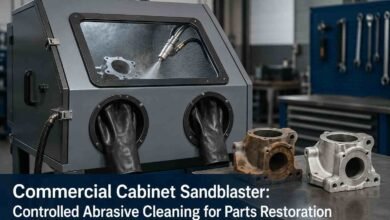 Commercial Cabinet Sandblaster