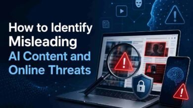 How to Identify Misleading AI Content and Online Threats