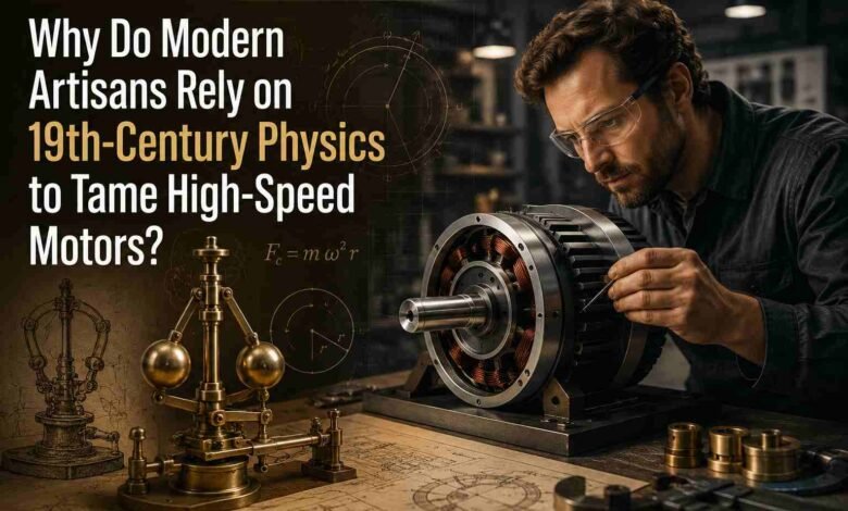 Why Do Modern Artisans Rely on 19th-Century Physics to Tame High-Speed Motors?
