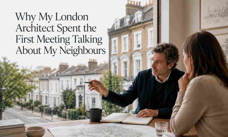 Why My London Architect Spent the First Meeting Talking About My Neighbours