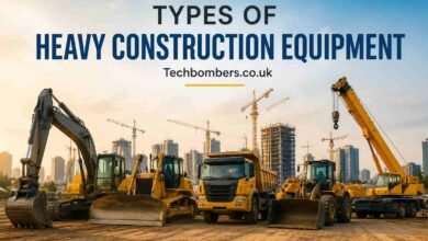 heavy construction equipment types